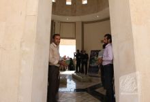 گزارش تصویری مراسم گلباران و عطر افشاني گلزار مطهر شهدا 
